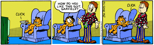 Komiksy garfield - komiks z dnia 10/07/1992