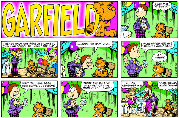Komiksy garfield - komiks z dnia 06/09/1992