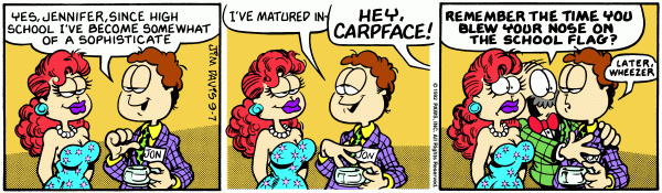 Komiksy garfield - komiks z dnia 07/09/1992
