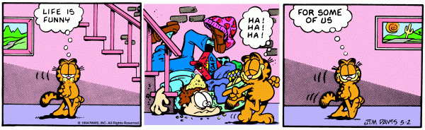 Komiksy garfield - komiks z dnia 02/05/1994