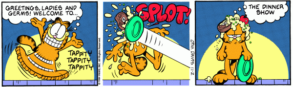 Komiksy garfield - komiks z dnia 02/11/1994