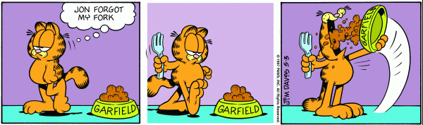 Komiksy garfield - komiks z dnia 03/05/1997