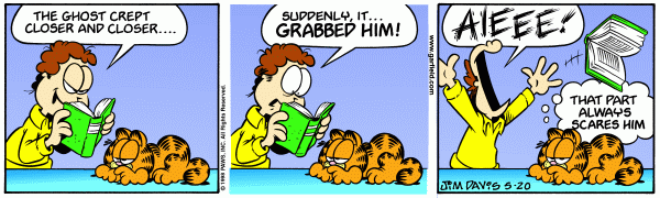 Komiksy garfield - komiks z dnia 20/05/1998
