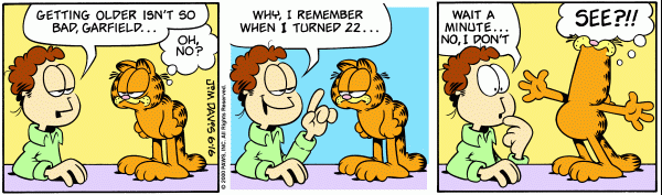 Komiksy garfield - komiks z dnia 16/06/2000