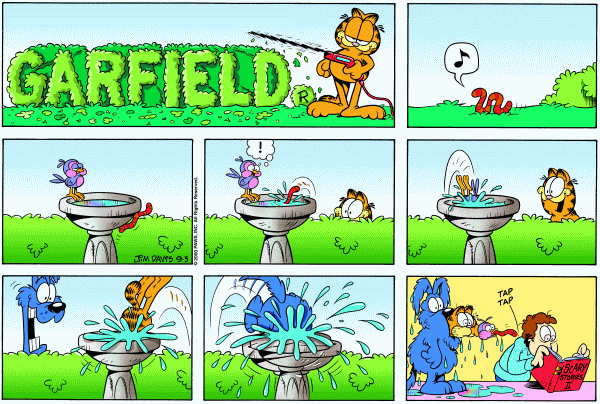 Komiksy garfield - komiks z dnia 03/09/2000