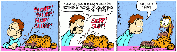 Komiksy garfield - komiks z dnia 05/03/2001