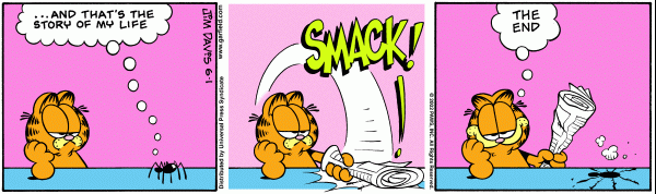 Komiksy garfield - komiks z dnia 01/06/2002