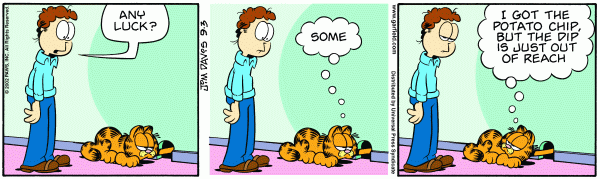 Komiksy garfield - komiks z dnia 03/09/2002