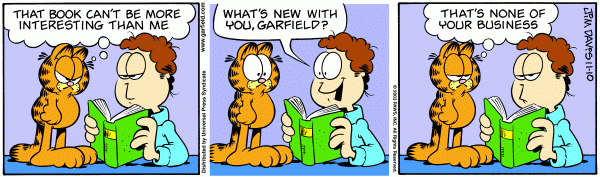 Komiksy garfield - komiks z dnia 10/11/2003
