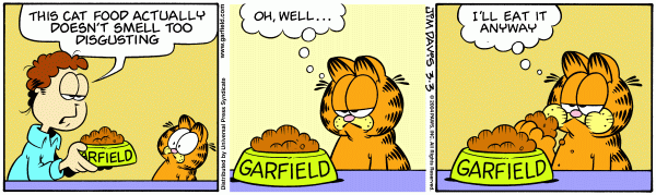 Komiksy garfield - komiks z dnia 03/03/2004