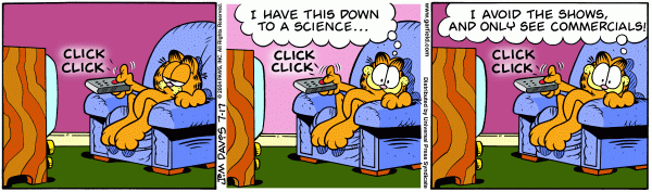 Komiksy garfield - komiks z dnia 17/07/2004