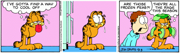 Komiksy garfield - komiks z dnia 03/09/2004