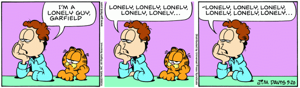 Komiksy garfield - komiks z dnia 20/05/2005