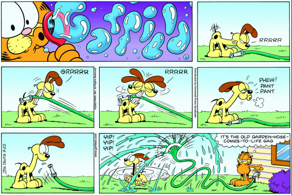 Komiksy garfield - komiks z dnia 22/05/2005