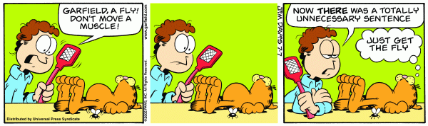 Komiksy garfield - komiks z dnia 07/07/2005