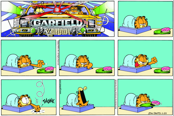 Komiksy garfield - komiks z dnia 20/11/2005