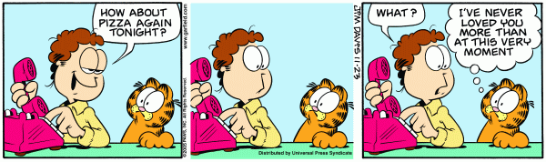 Komiksy garfield - komiks z dnia 23/11/2005