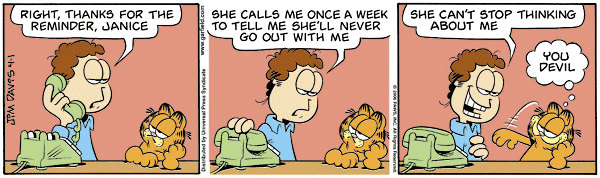 Komiksy garfield - komiks z dnia 01/04/2006