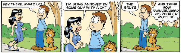 Komiksy garfield - komiks z dnia 11/04/2006
