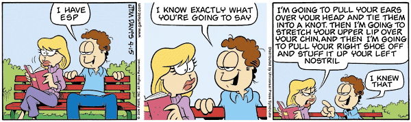 Komiksy garfield - komiks z dnia 15/04/2006