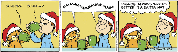Komiksy garfield - komiks z dnia 11/12/2006