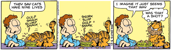 Komiksy garfield - komiks z dnia 21/03/2008