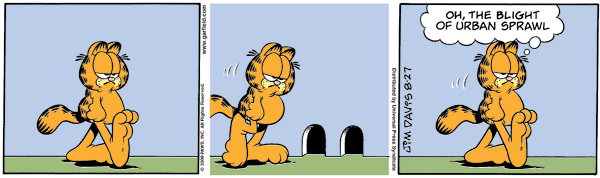 Komiksy garfield - komiks z dnia 27/08/2009