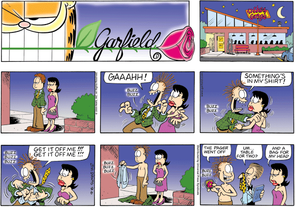 Komiksy garfield - komiks z dnia 06/09/2009