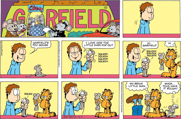Komiksy garfield - komiks z dnia 04/10/2009