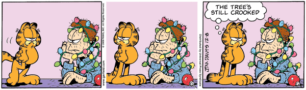 Komiksy garfield - komiks z dnia 08/12/2009