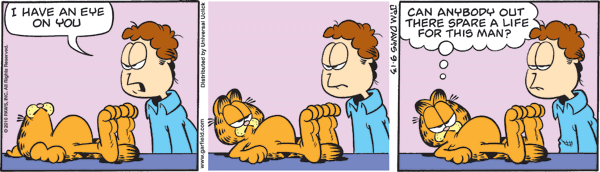 Komiksy garfield - komiks z dnia 13/09/2010