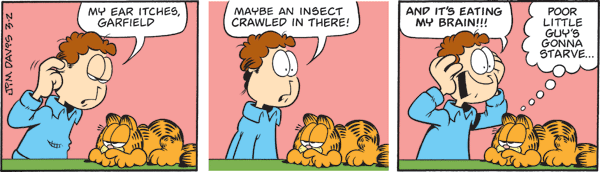 Komiksy garfield - komiks z dnia 02/03/2011