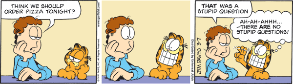 Komiksy garfield - komiks z dnia 07/03/2011