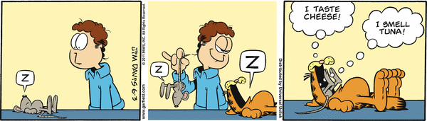 Komiksy garfield - komiks z dnia 03/06/2011