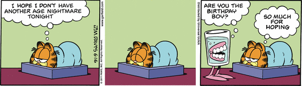 Komiksy garfield - komiks z dnia 16/06/2011
