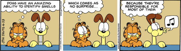 Komiksy garfield - komiks z dnia 23/06/2011