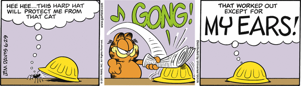 Komiksy garfield - komiks z dnia 29/06/2011