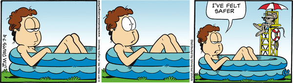 Komiksy garfield - komiks z dnia 04/07/2011
