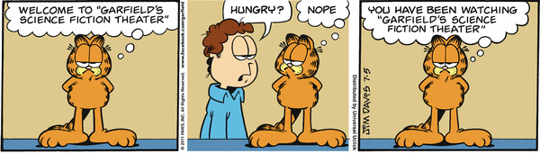 Komiksy garfield - komiks z dnia 05/07/2011