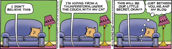 Komiksy garfield - komiks z dnia 15/07/2011