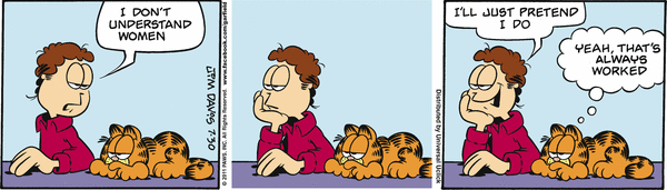 Komiksy garfield - komiks z dnia 30/07/2011