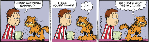 Komiksy garfield - komiks z dnia 01/08/2011