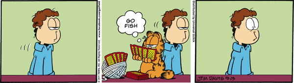 Komiksy garfield - komiks z dnia 13/09/2011