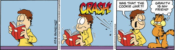 Komiksy garfield - komiks z dnia 20/09/2011