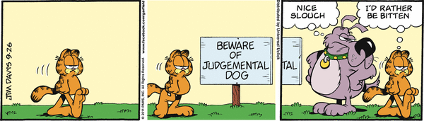 Komiksy garfield - komiks z dnia 26/09/2011