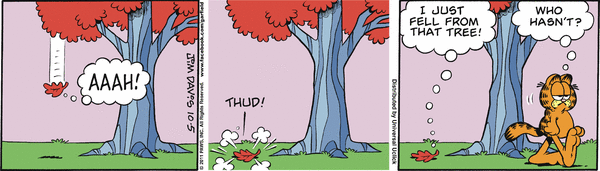 Komiksy garfield - komiks z dnia 05/10/2011