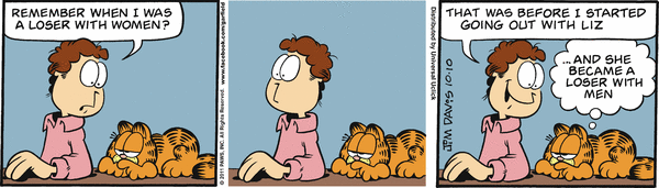 Komiksy garfield - komiks z dnia 10/10/2011