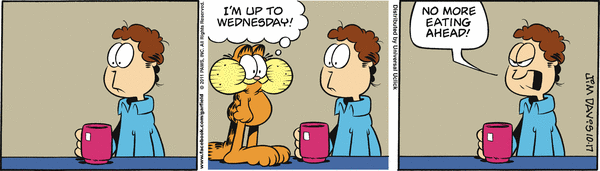 Komiksy garfield - komiks z dnia 17/10/2011
