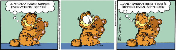 Komiksy garfield - komiks z dnia 10/11/2011