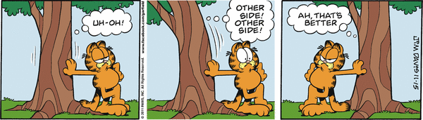 Komiksy garfield - komiks z dnia 15/11/2011